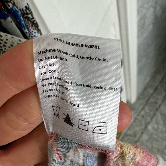 Anthro One September Fowler Embroidered Tank Top XS - Picture 13 of 13